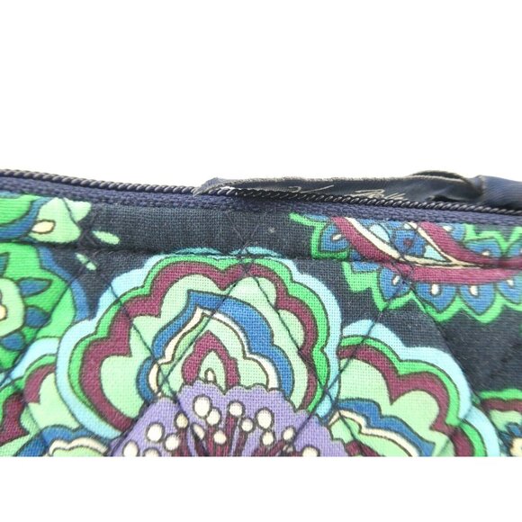 Vera Bradley Blue Rhapsody Zip Coin Purse - Picture 13 of 14